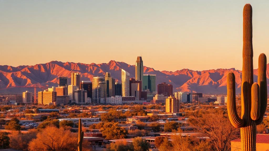 Arizona city skyline