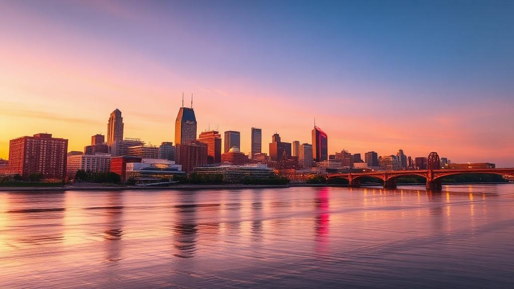 Kentucky city skyline