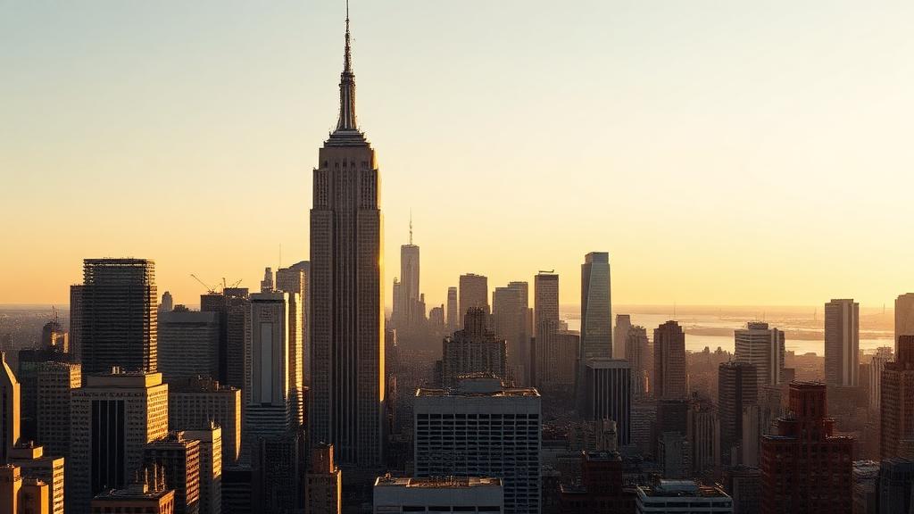 New York city skyline
