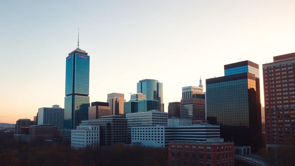 North Carolina city skyline